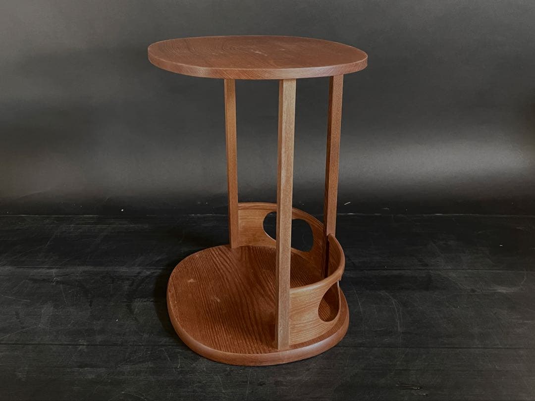 【未使用 美品】「母」 淡々斎好 豊祥棚 可映 桑 裏千家 元箱 （121あ）