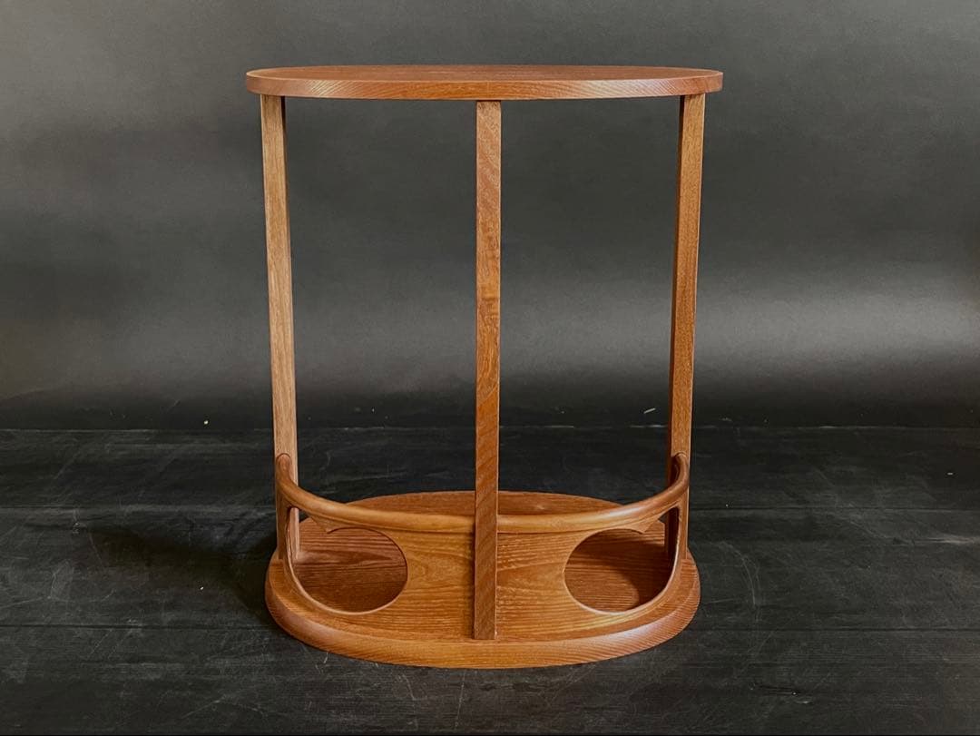 【未使用 美品】「母」 淡々斎好 豊祥棚 可映 桑 裏千家 元箱 （121あ）