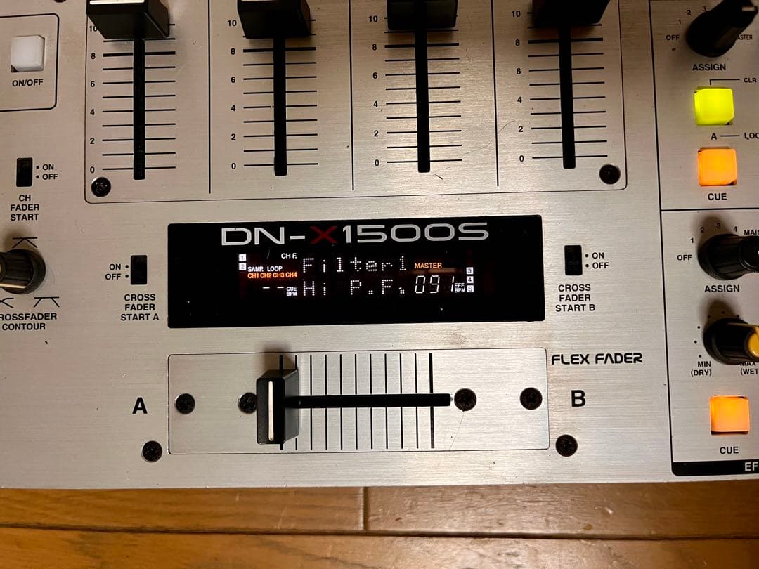 高音質　DENON DN-X1500S 4チャンネル　ミキサー