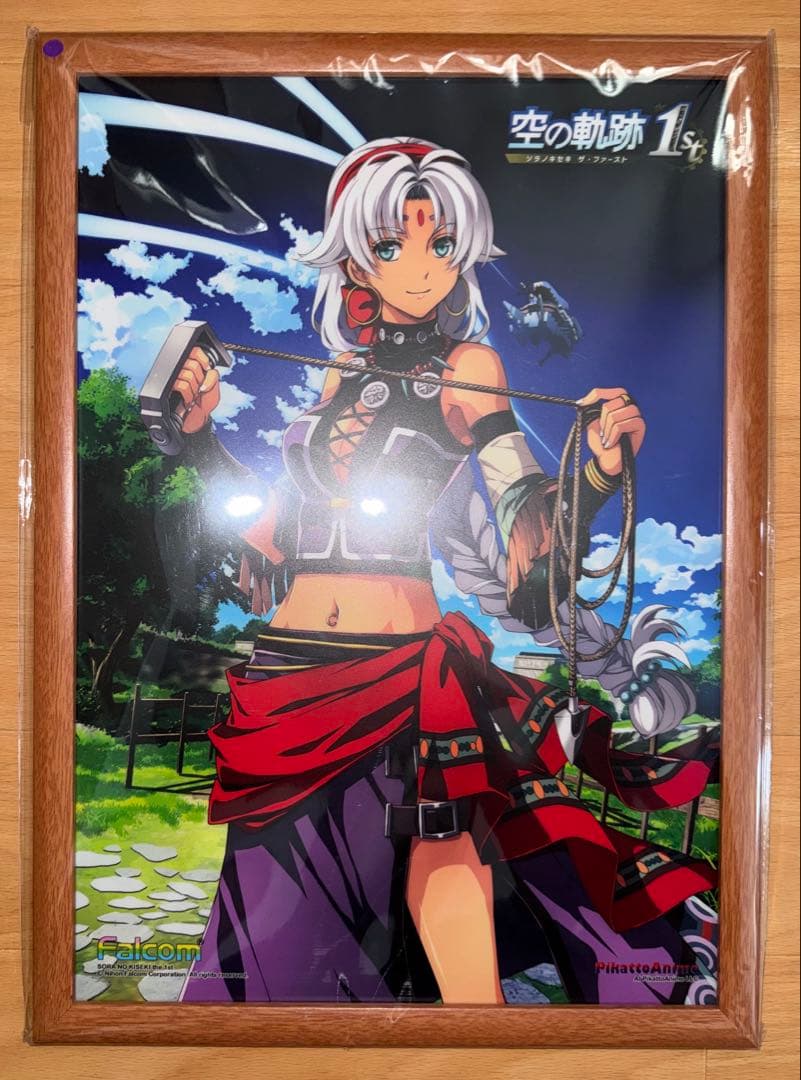 空の軌跡 the 1st シェラザード A3クリアポスター　額縁入り