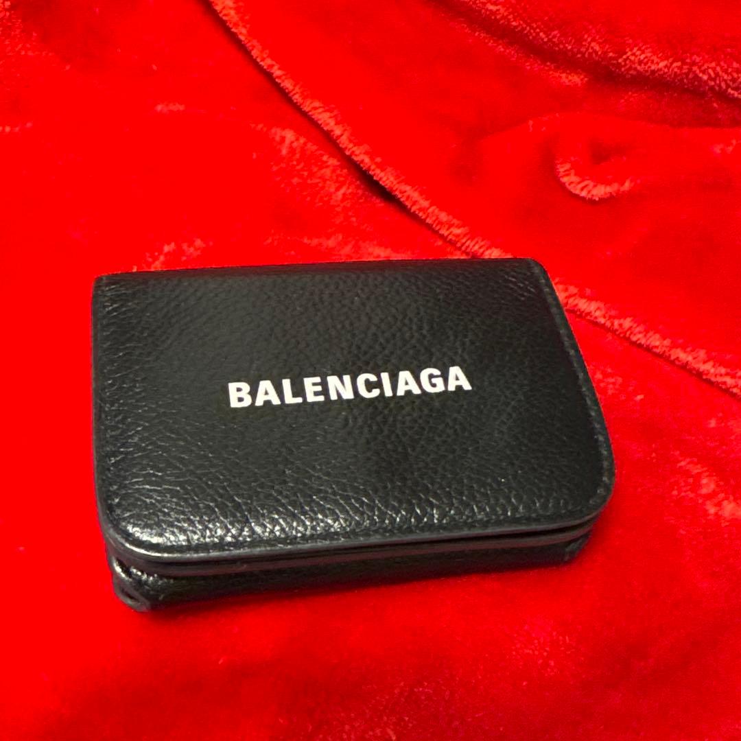 BALENCIAGA バレンシアガ　3つ折りミニ財布