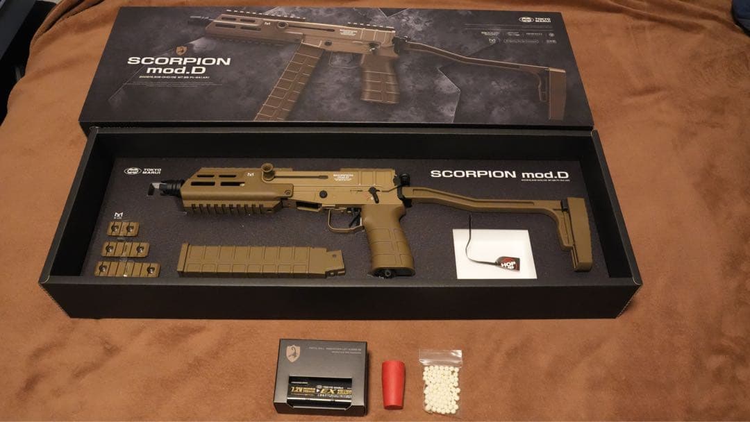 東京マルイ　電動ガン　スコーピオンmod.D スコーピオン　モッド　おまけ付き