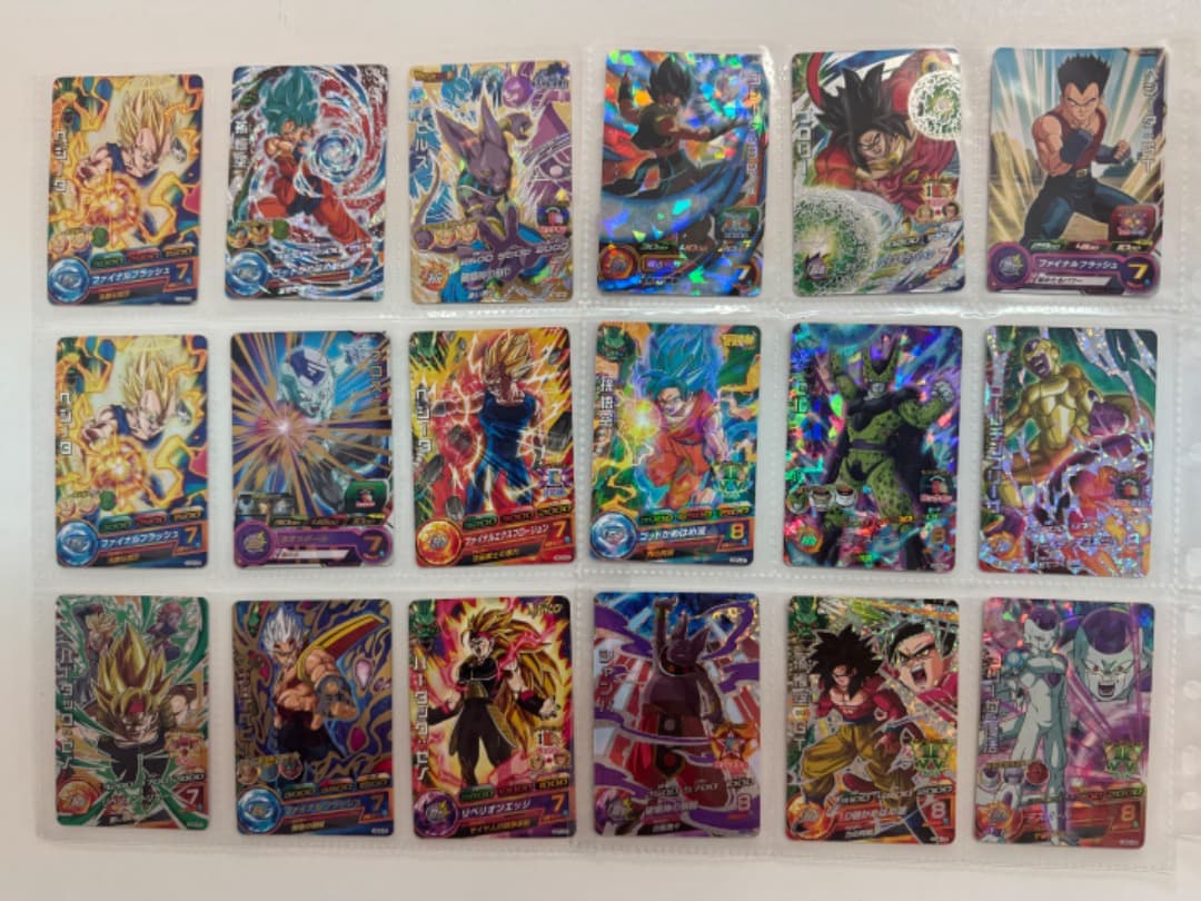 ドラゴンボールカード189枚♡美品⭐︎オリジナルフォルダー付