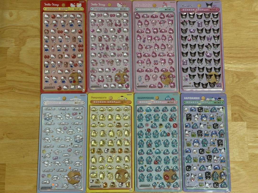 ボンボンドロップシール サンリオミニ セット