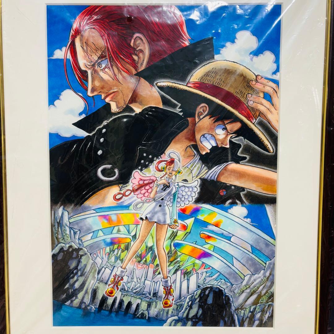 【入手困難】ONE PIECE FILM RED 額装高精細複製原画 レア