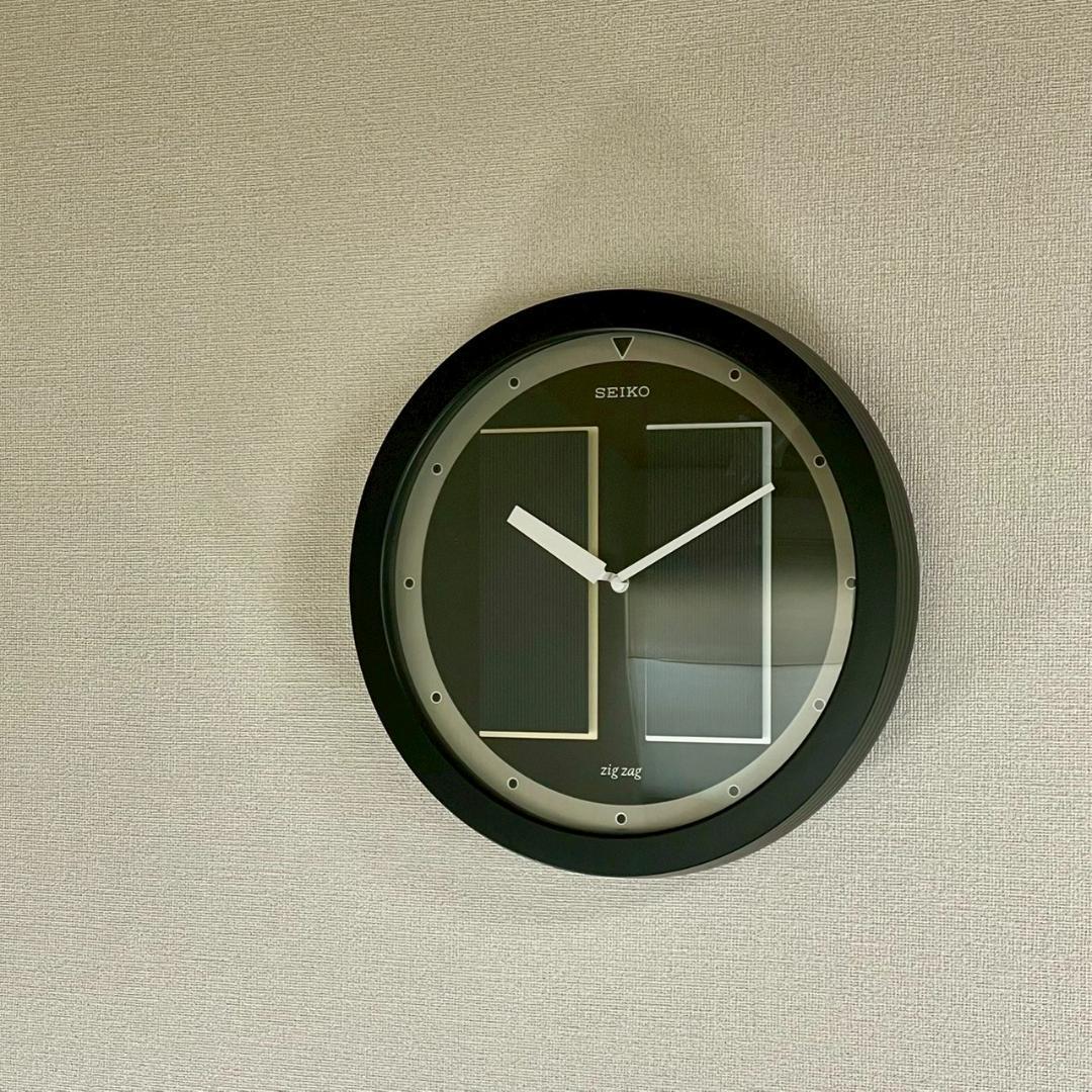 80's SEIKO セイコー ウォールクロック 壁掛け時計 モダン ビンテージ