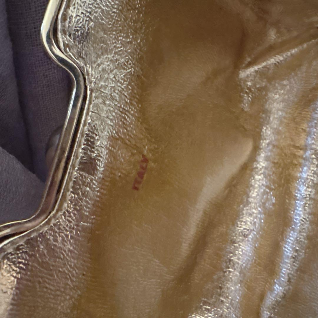 rodo 2way ゴールド　メタル編み　クラッチバック＆ショルダーバック