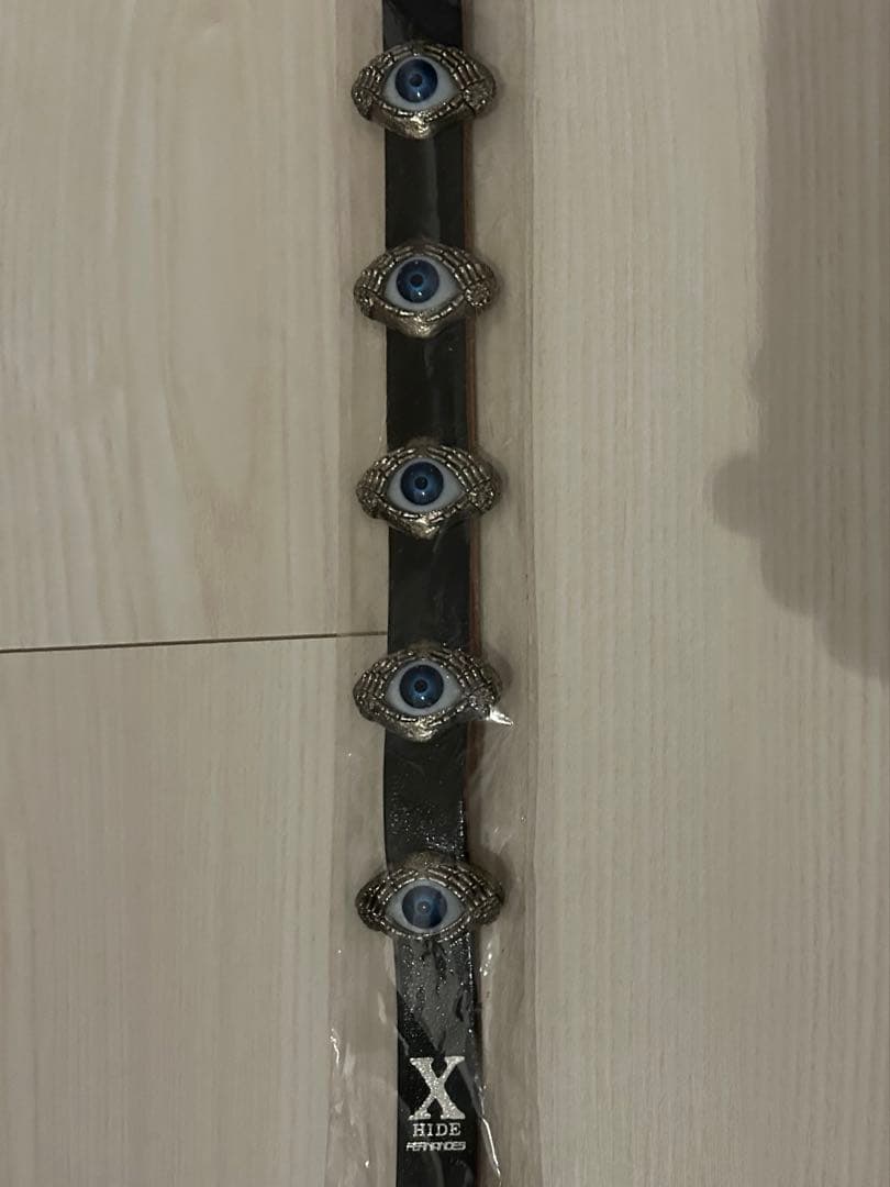 激レア HIDE X 目玉ストラップ 目玉5個 フェルナンデス ギターストラップ