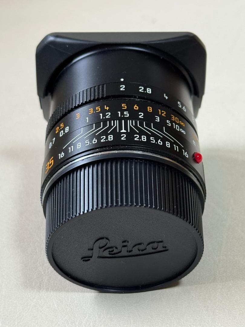 【最終値下】ライカ ズミクロンM f2/35mm ASPH. 【純正フィルター】