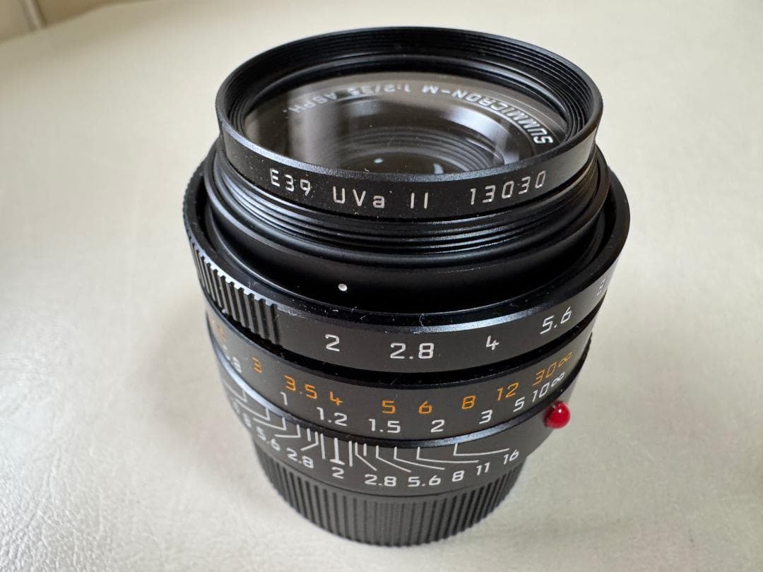 【最終値下】ライカ ズミクロンM f2/35mm ASPH. 【純正フィルター】