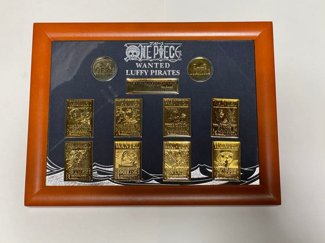 ONE PIECEの10周年記念特別ピンセット