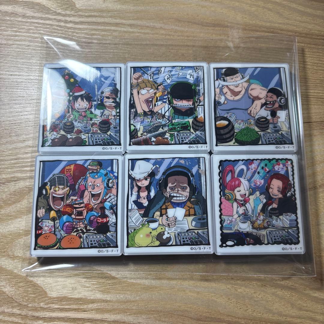 ONE PIECE 麦わらスペーストレーディング10種アクリルマグネットvol2