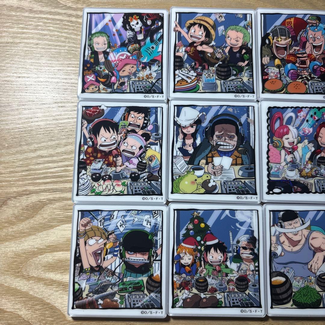 ONE PIECE 麦わらスペーストレーディング10種アクリルマグネットvol2