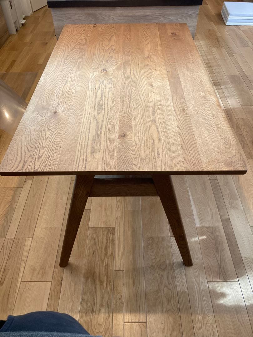 unico ADDAY木製 ダイニングテーブル