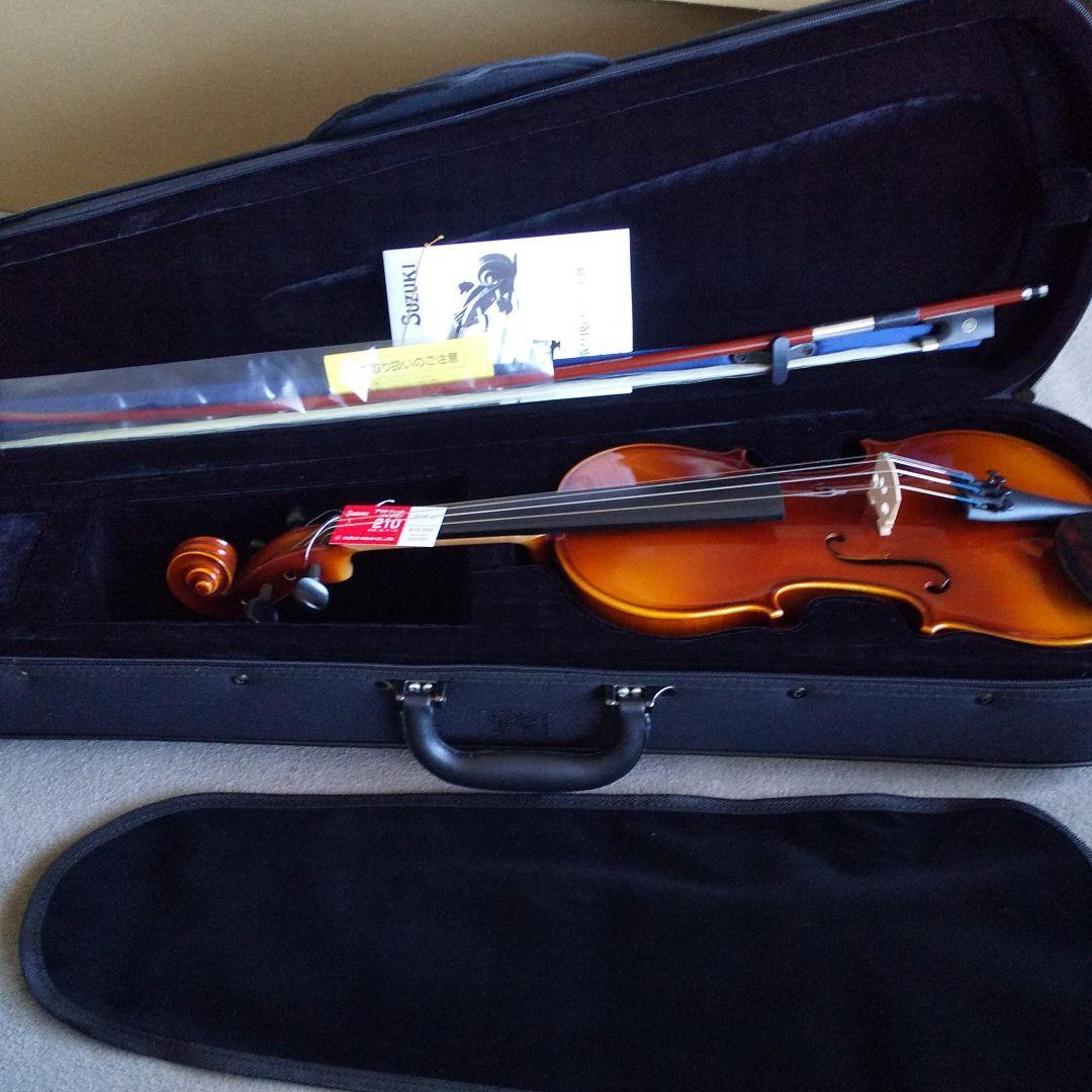 【新品】SUZUKI アウトフィットバイオリン210 3／4 本体 弓 ケース付