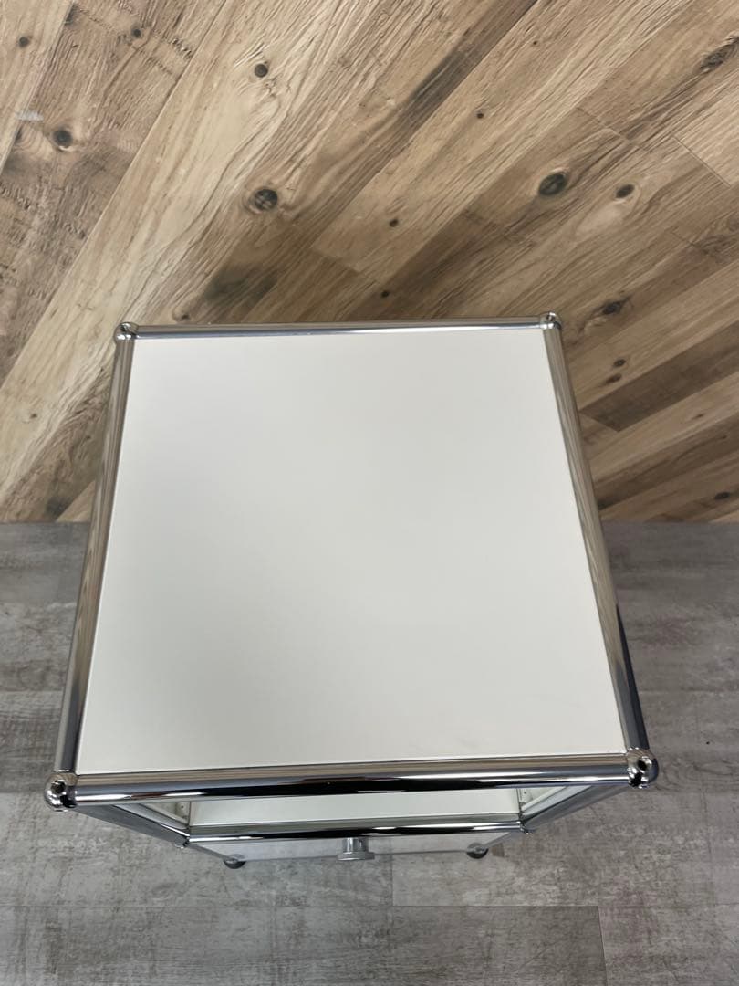 USM Haller　ハラー　1列2段　シェルフ　キャビネット ピュアホワイト