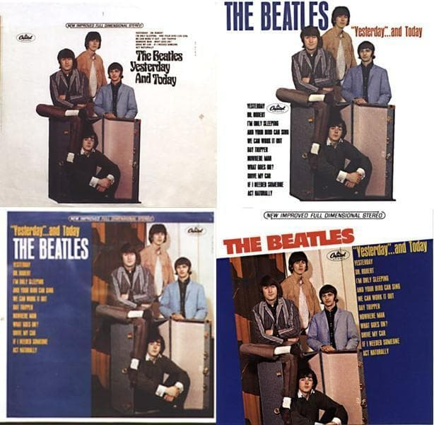 ★BEATLES/Yesterday and Today◇校正刷り★リプロ◇額装