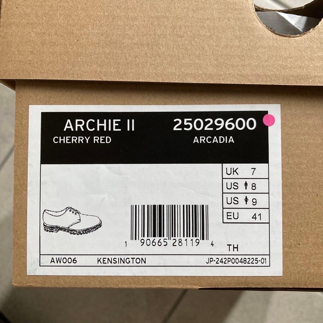 ドクターマーチン ARCHIE Ⅱ チェリーレッド