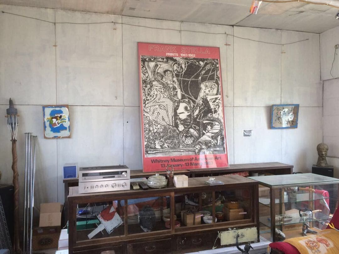 真贋保証 希少 大型 フランク・ステラ オフセットリトグラフ 引き取り可能