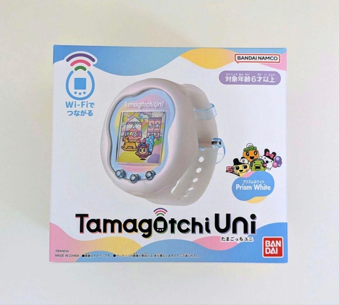 【新品】Tamagotchi Uni Prism White たまごっちユニ