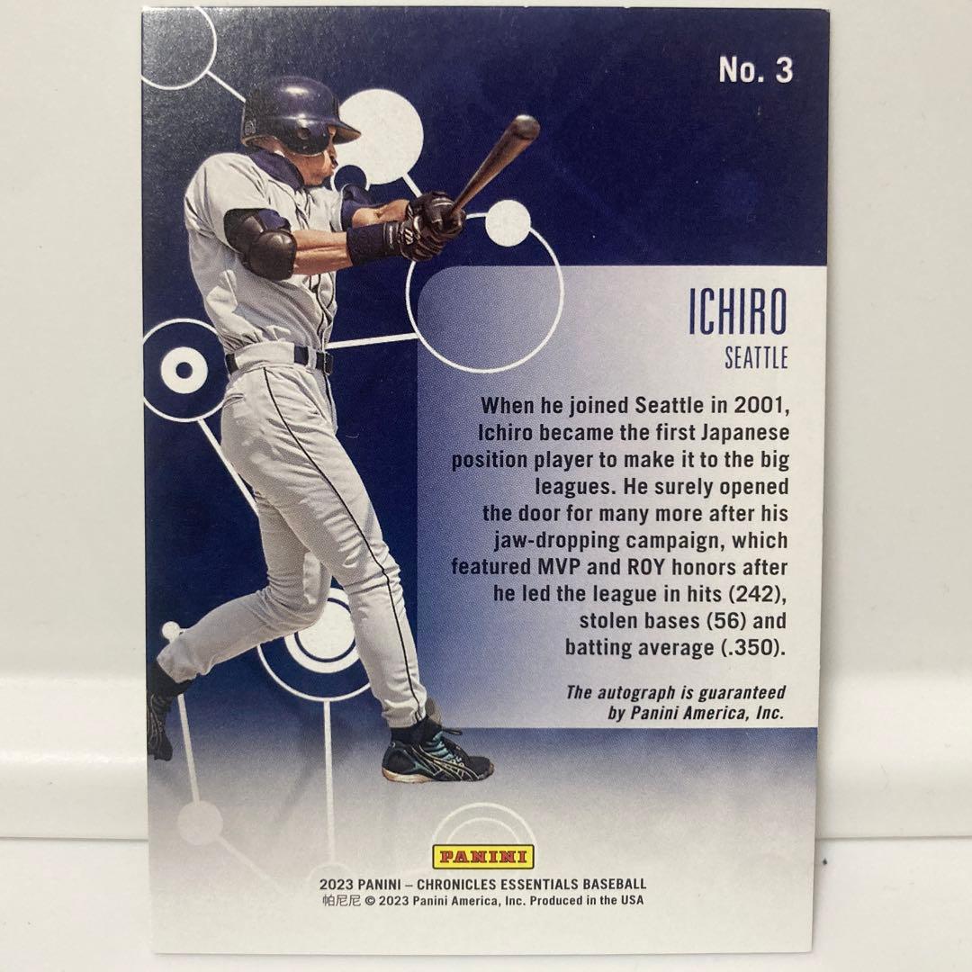 イチロー 直筆サイン 限定5枚 2023 Panini Chronicles