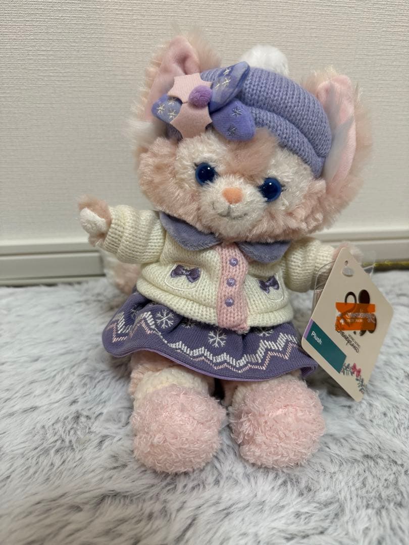 香港ディズニー　冬限定　リーナベル　ぬいぐるみSSSサイズ
