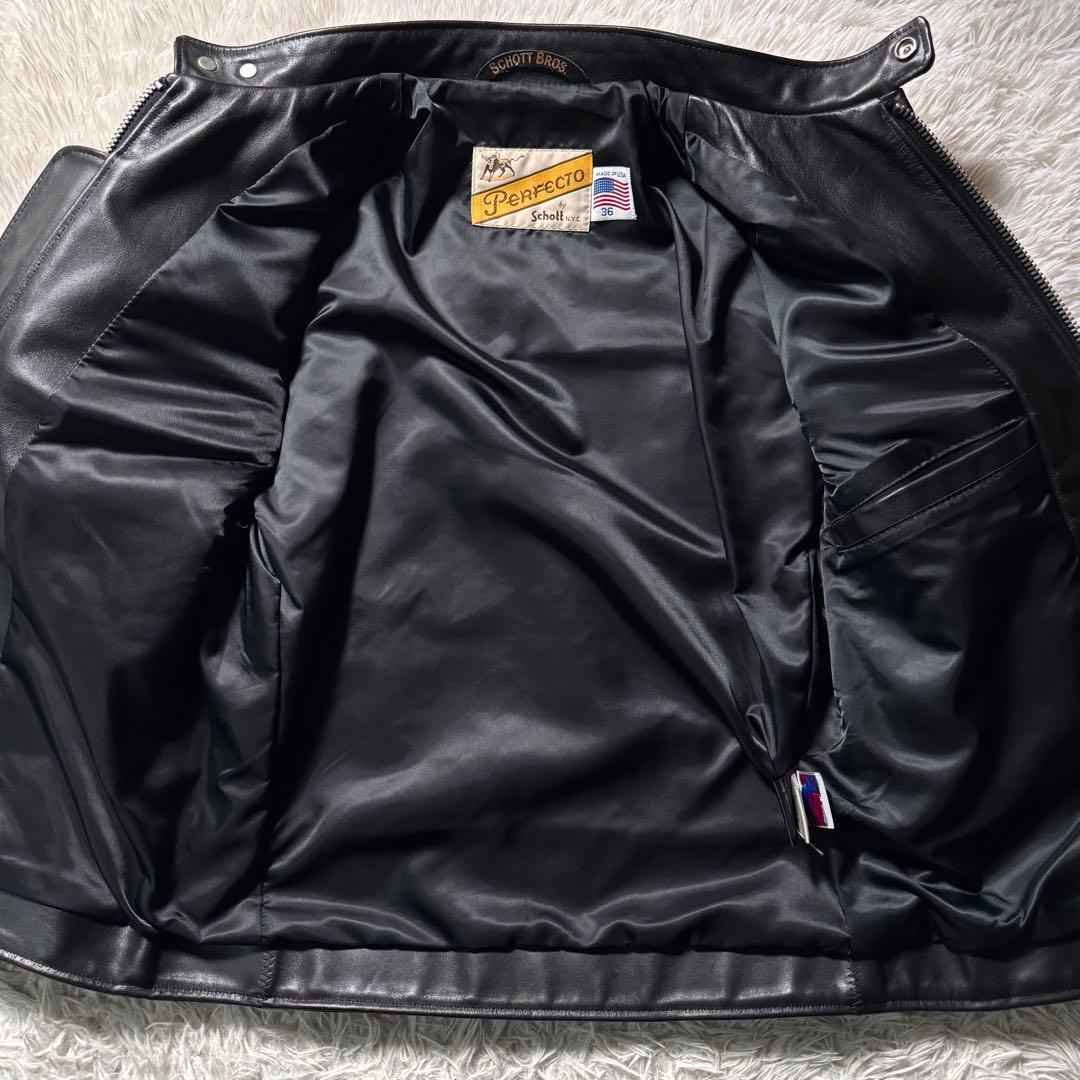b*o様 極美品/希少モデル✨schott ライダースジャケット 141XJS