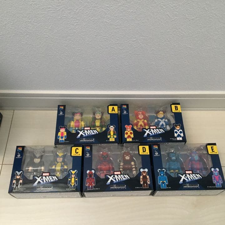 ベアブリック 新品　X-NEN フルコンプリートセット