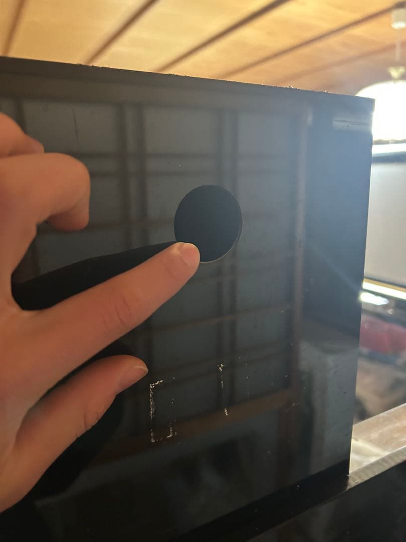 1500×600×550 アクリル水槽 上部フィルターセット蓋付き