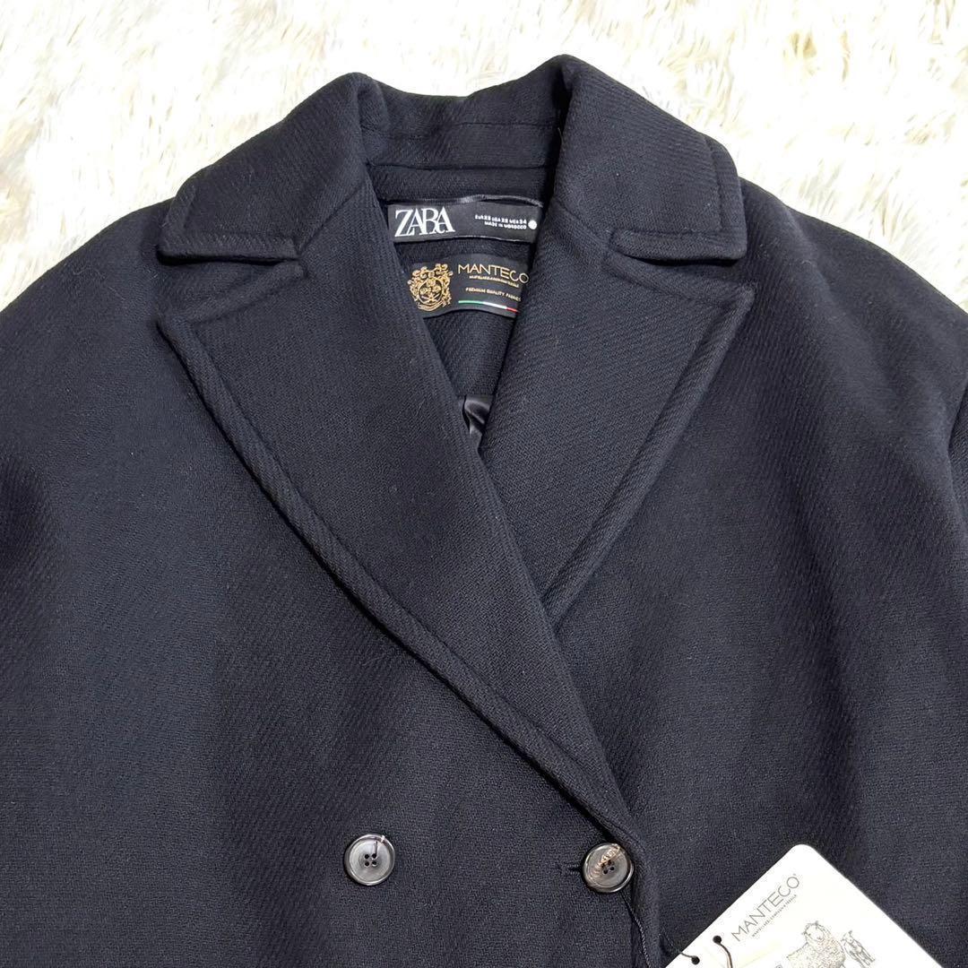 【新品未使用品】ZARAザラ MANTECOマンテコ ダブルチェスターコート
