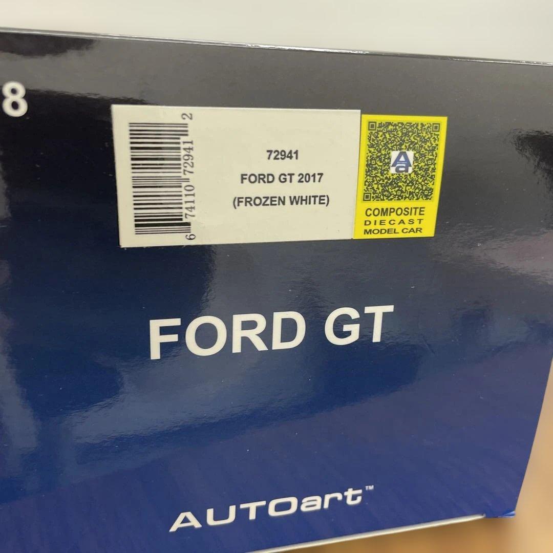 11459 AUTOart 1/18 フォード GT 2017 ホワイト 完成品