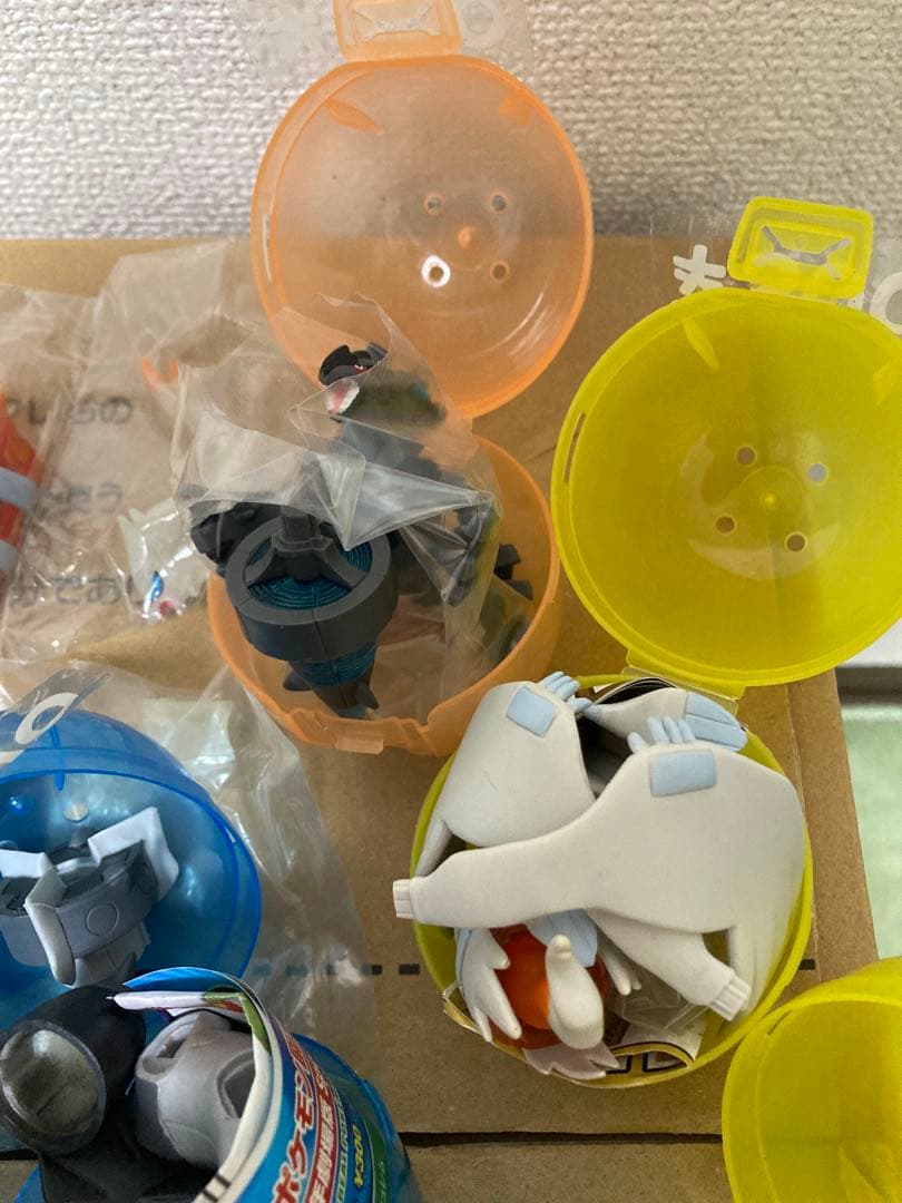 立体ポケモン図鑑 BW レシラム ゼクロム キュレム フルコンプ