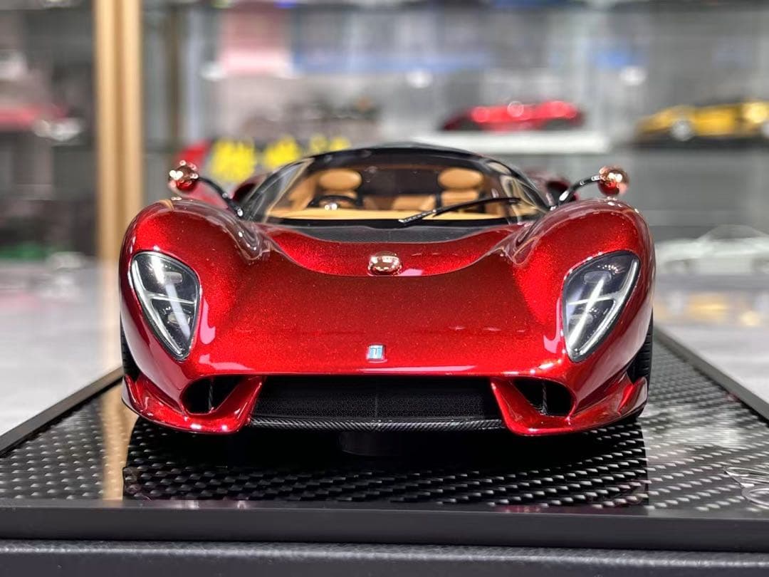 新品 peako ピーコ 1/18 デ・トマソ P72 2025 ミニカー