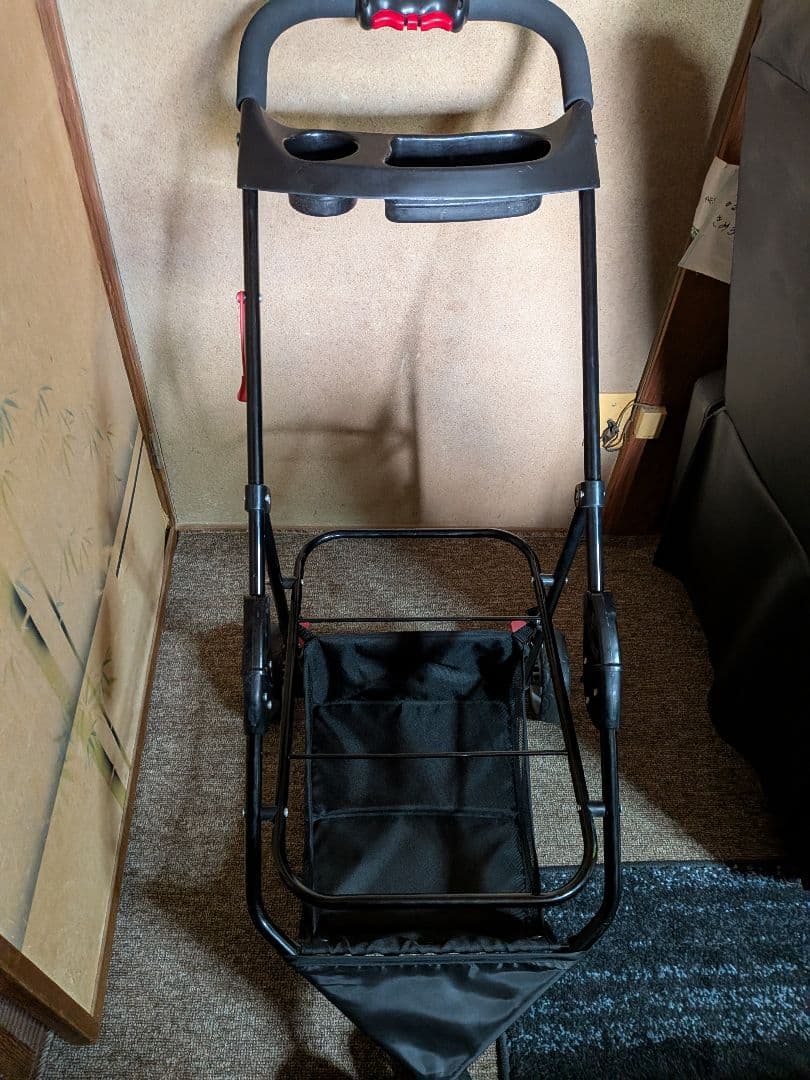 再値下げ＝アイリスオオヤマペットカート カップホルダー付き