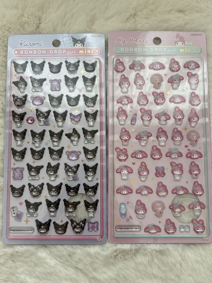 ボンボンドロップシールミニ サンリオ 8種(おまけ付き)