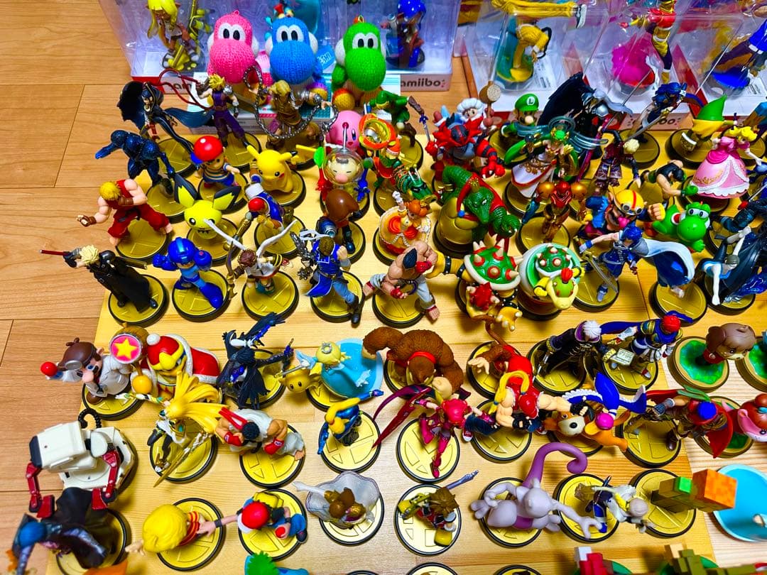 amiibo フィギュア 全238種 コンプリートセット未開封18体