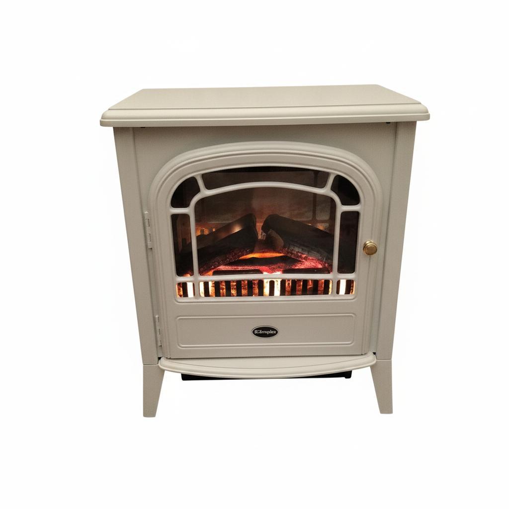 送料込 Dimplex ホワイト 電気暖炉【美品】CLB20WJ