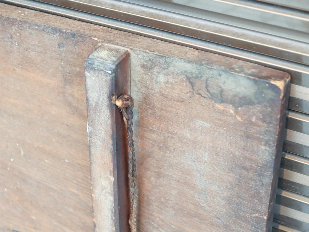 湖乃月 酒造家 奥川梅三郎 木製看板 酒屋