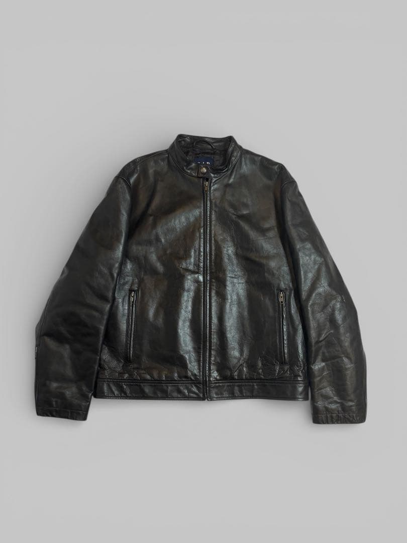 ジャケット・アウター old gap single riders cow leather jacket