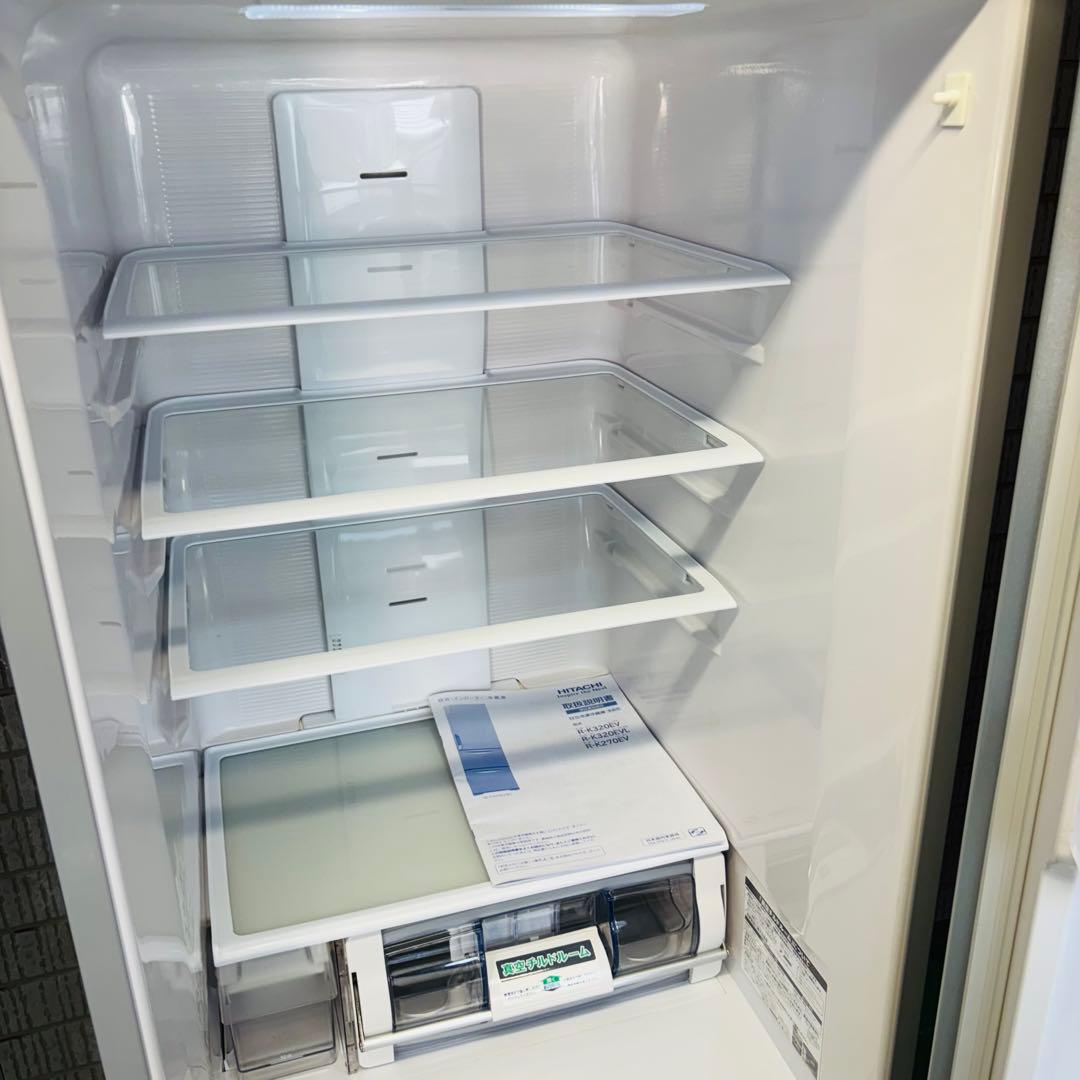 HITACHI 315L 冷蔵庫 大容量 スリムタイプ【地域限定配送無料】
