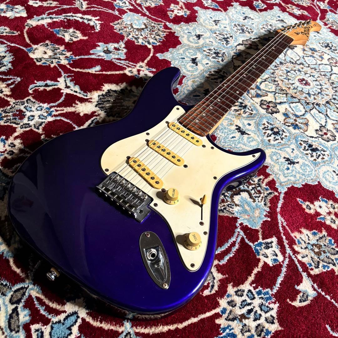 ANBOY Odessey フジゲン　パープル　ストラトタイプ　ヴィンテージ