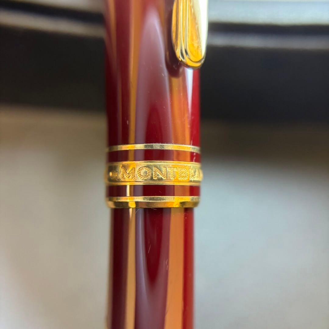 モンブラン　万年筆　144 マイスター　バーガンディ　ボルドー