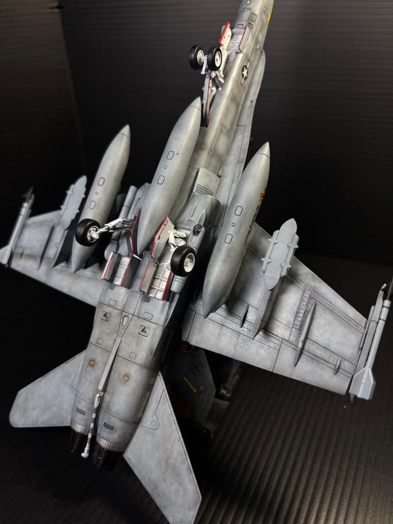 F18A/F ホーネット　1/72 プラモデル完成作品
