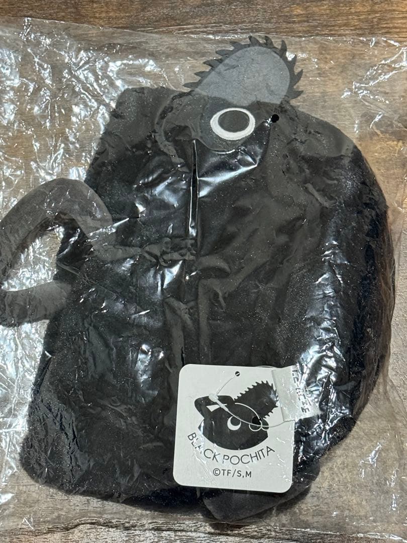 チェンソーマン ブラックポチタぬいぐるみ 巾着 チェンソーマンプラザ