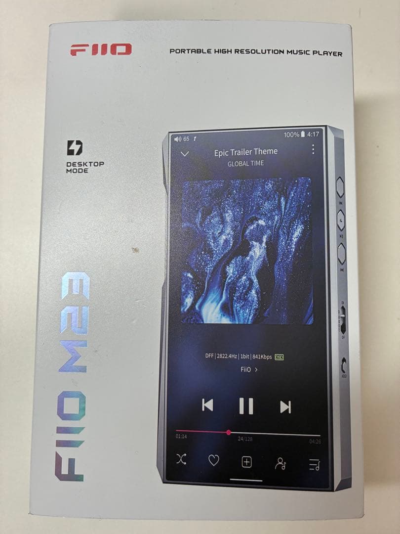 ポータブルプレーヤー FIIO M23 Stainless Steel