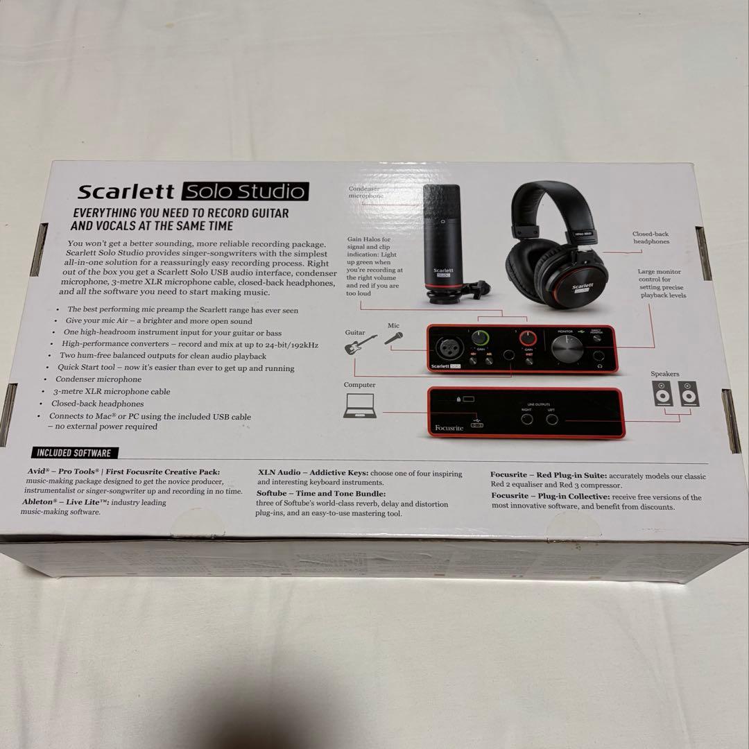 オーディオインターフェース・マイクセット