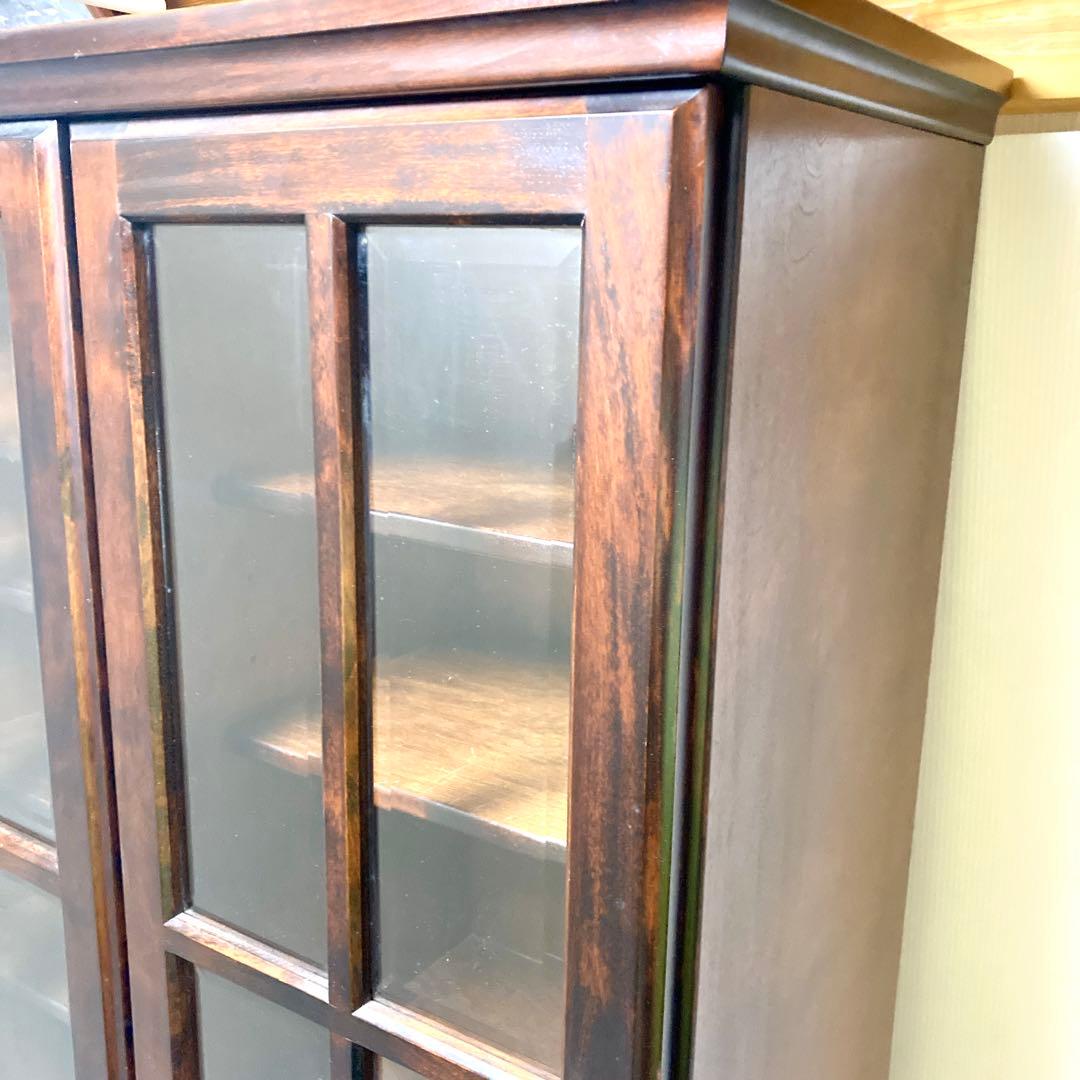 【値下げ中✨】北海道民芸 樺 樺材 無垢 本棚 書棚 キャビネット 書斎