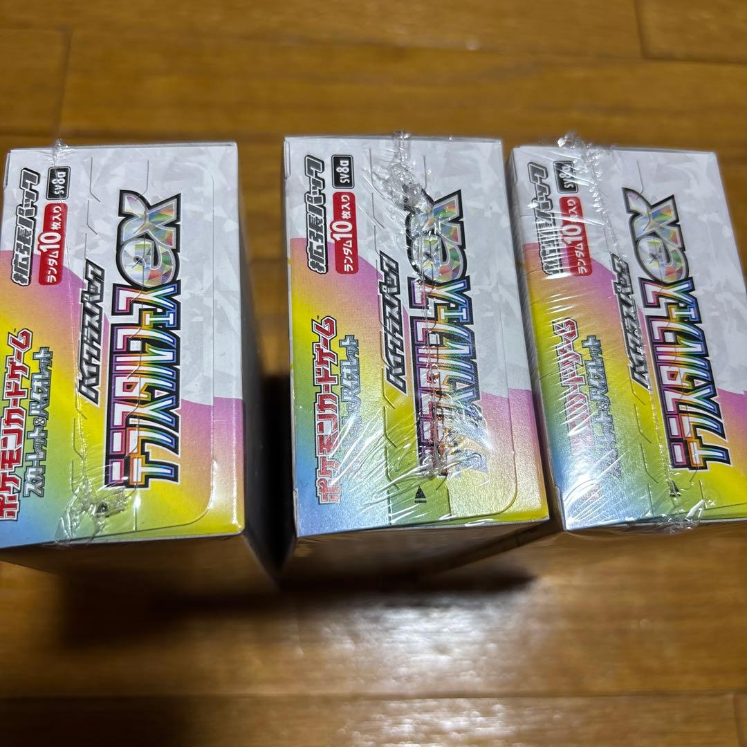 ポケモンカードテラスタルフェスex 3BOX シュリンク付き
