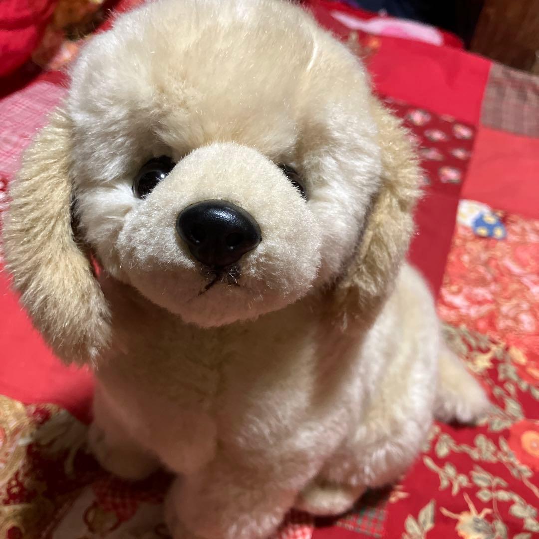 ぬいぐるみ犬　四季オリジナルぬいぐるみ　レトリバー　リアルぬいぐるみ