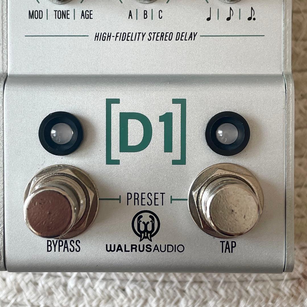 Walrus Audio Mako Delay D1 V2 ディレイ